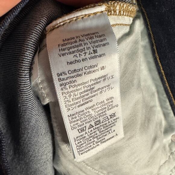 J.Crew 2003 Bootcut Jeans Womens SZ 32 Blue/Rinse Hi-Rise Denim Flare-leg CC506 - Picture 9 of 10